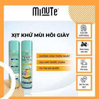 Xịt khử mùi hôi giày dép, xịt khử mùi hôi chân, tất  XIMO cao cấp công nghệ nano bạc AG + khử khuẩn, hạn chế mồ hôi