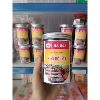 300gr Khô bò Lát nhỏ Hà Hoa - vị truyền thống - snack đồ ăn vặt - đặc sản Đà Nẵng
