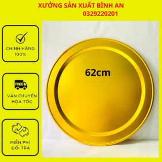 Mâm nhôm vàng 62 cm