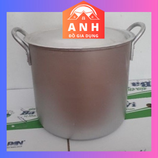 Nồi Hải Phòng Nồi Xoong Nhôm Quân Dụng 16 lít 80 Lít Dày Đẹp