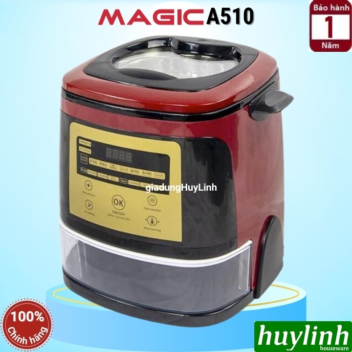 Nồi cơm điện tử tách giảm đường Magic Korea A510 - 3.5 lít [dùng cho từ 2-5 người]