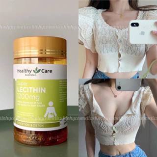 Mầm đậu nành Healthy Care Super Lecithin đẹp da, đào thải độc tố gan