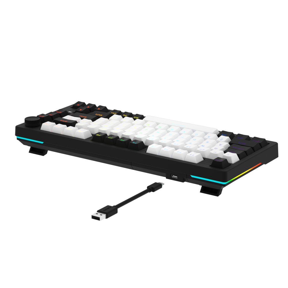 Bàn phím cơ DareU EK75 White / Black ( Switch Dream ,FireFly) | BigBuy360 - bigbuy360.vn