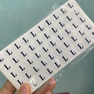 500 miếng dán nhãn size ( decal nhãn size dán) 1 tép 10 xấp ( 1 xấp 50 miếng)