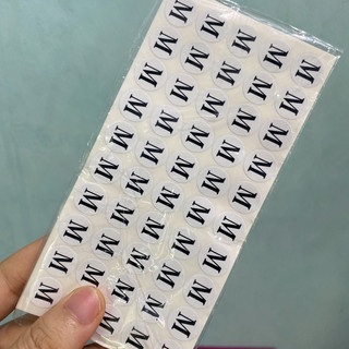 500 miếng dán nhãn size ( decal nhãn size dán) 1 tép 10 xấp ( 1 xấp 50 miếng)