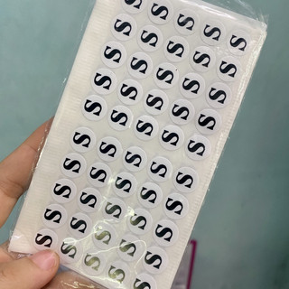 500 miếng dán nhãn size ( decal nhãn size dán) 1 tép 10 xấp ( 1 xấp 50 miếng)