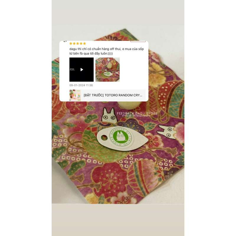 TOTORO RANDOM CRYSTAL ĐÁ TOTORO NGẪU NHIÊN