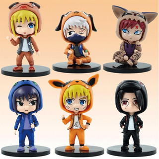 Mô hình Action figure Naruto & friends đế đen