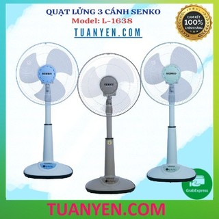 {SHOPEE VIDEO} Quạt lỡ ống nhựa Senko L1638 công suất 47W thiết kế đơn giản tinh tế, nhiều màu sắc hàng chính hãng