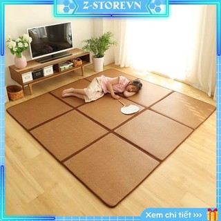 Thảm mây tatami trải sàn,giường có thể gấp gọn
