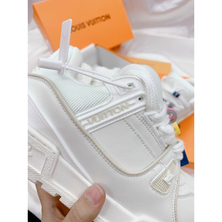 Giày sneaker LV. Trainer trắng đế cao ( giá chưa kèm box bảo vệ )