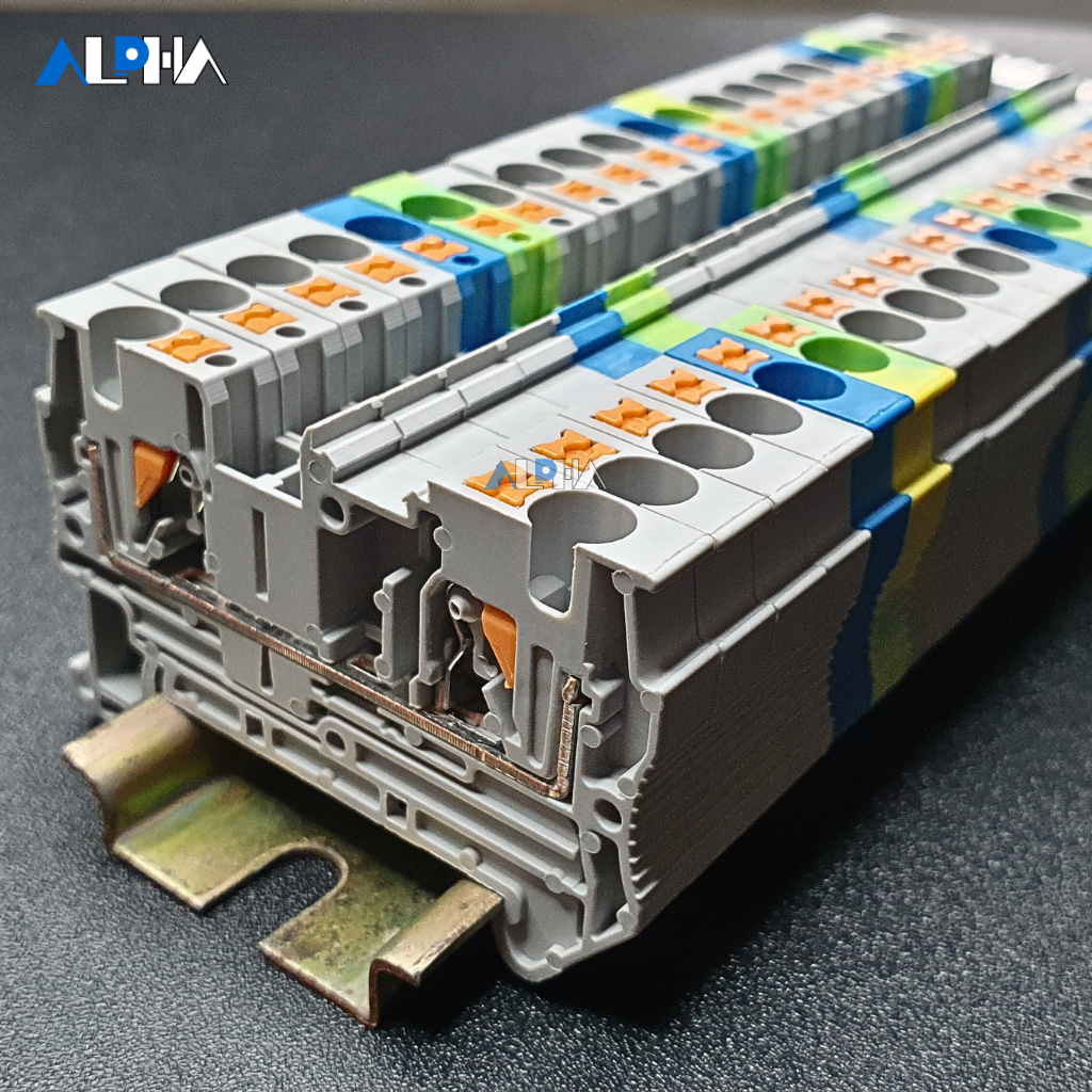 Cầu Đấu Cắm Dây Push Terminal Block PT4