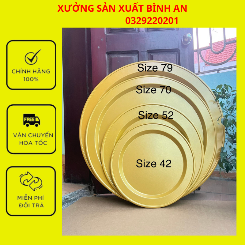 đủ kích cỡ công nghệ anod Nhật Bản dùng để bày lễ thờ cúng, tiến cúng đền chùa