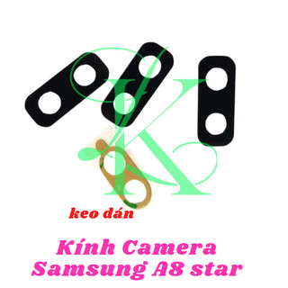 Mặt kính camera Samsung a8 star