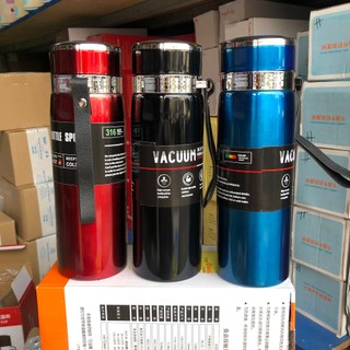[MÀU NGẪU NHIÊN] Bình Giữ Nhiệt Nóng Lạnh INOX 316 Cao Cấp - 800ML