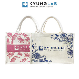 KyungLab Floral Canvas Bag Sang Trọng Màu Ngẫu Nhiên, 