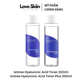 Nước cân bằng da 5 loại HA cấp ẩm sâu Isntree Hyaluronic Acid Toner Plus 200ml