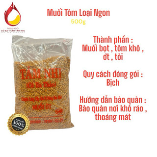 Muối tôm tâm nhị loại ngon