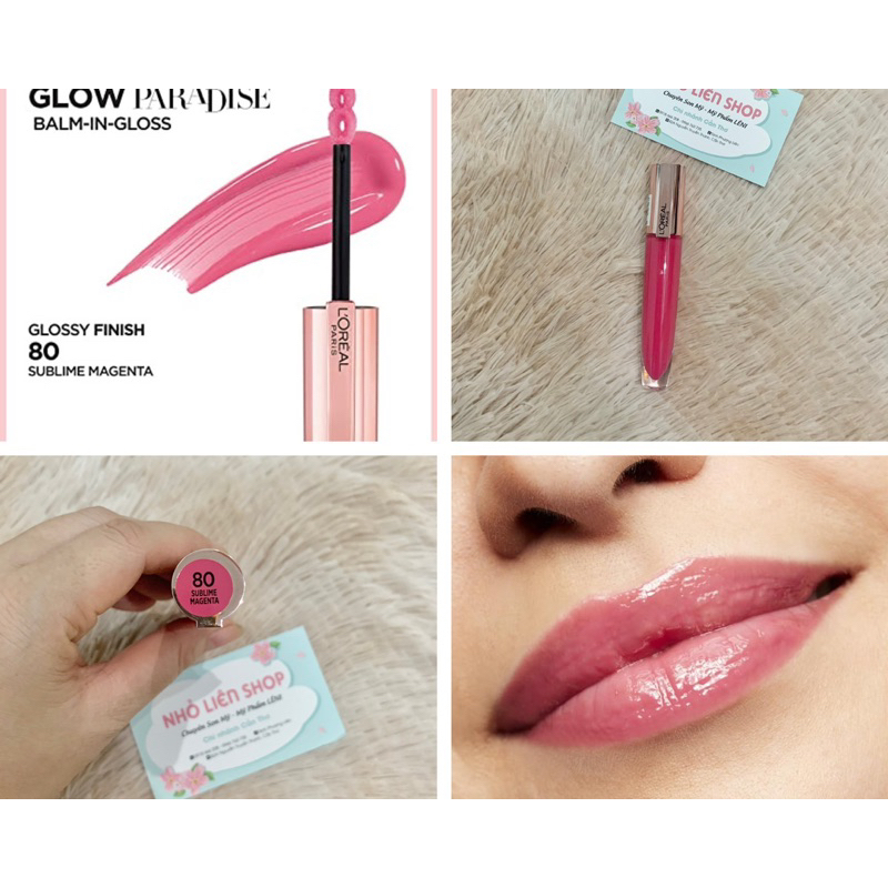 Son Loreal Glow paradise Hydrating Tinted Lip balm