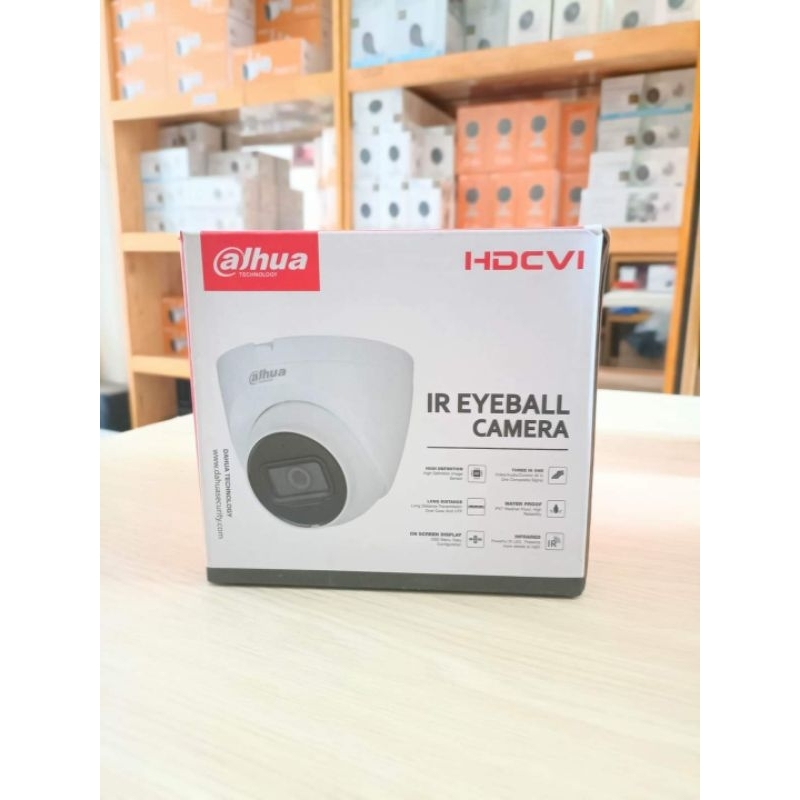 Camera Dome HDCVI hồng ngoại 40 mét 2.0 Megapixel DAHUA DH-HAC-HDW1200TQP-A-S5 Tích hợp Mic ghi âm.