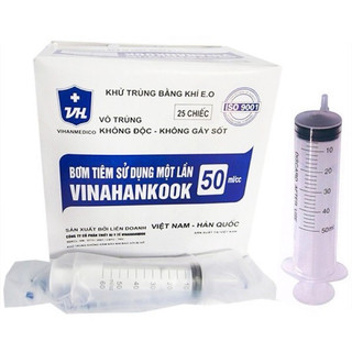 Bơm kim tiêm - bơm ăn 1ml/3ml/5ml/10ml/20ml/50ml vinahankook