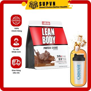 Lean Body Labrada 4.63lbs - Sữa dinh dưỡng hỗ trợ tăng cơ giảm mỡ thay thế bữa ăn tiện lợi