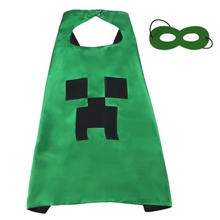 Áo Choàng hóa trang Creeper minecraft