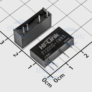 HLK-F1205S-1WR3 Chuyển Đổi DC-DC Vào 12V Ra 5V 1W