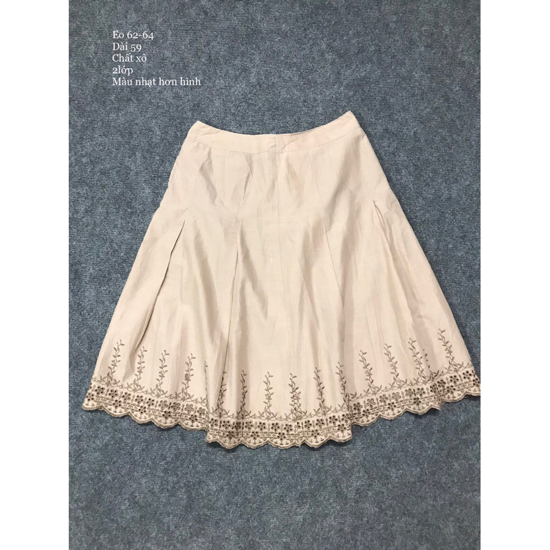 Chân váy xô chất mỏng size S( đã qua sử dụng)