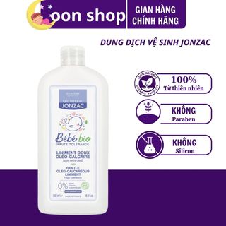 Jonzac dung dịch vệ sinh ngừa hăm tả hữu cơ eau thermale jonzac liniment oleo-calcareous 500ml
