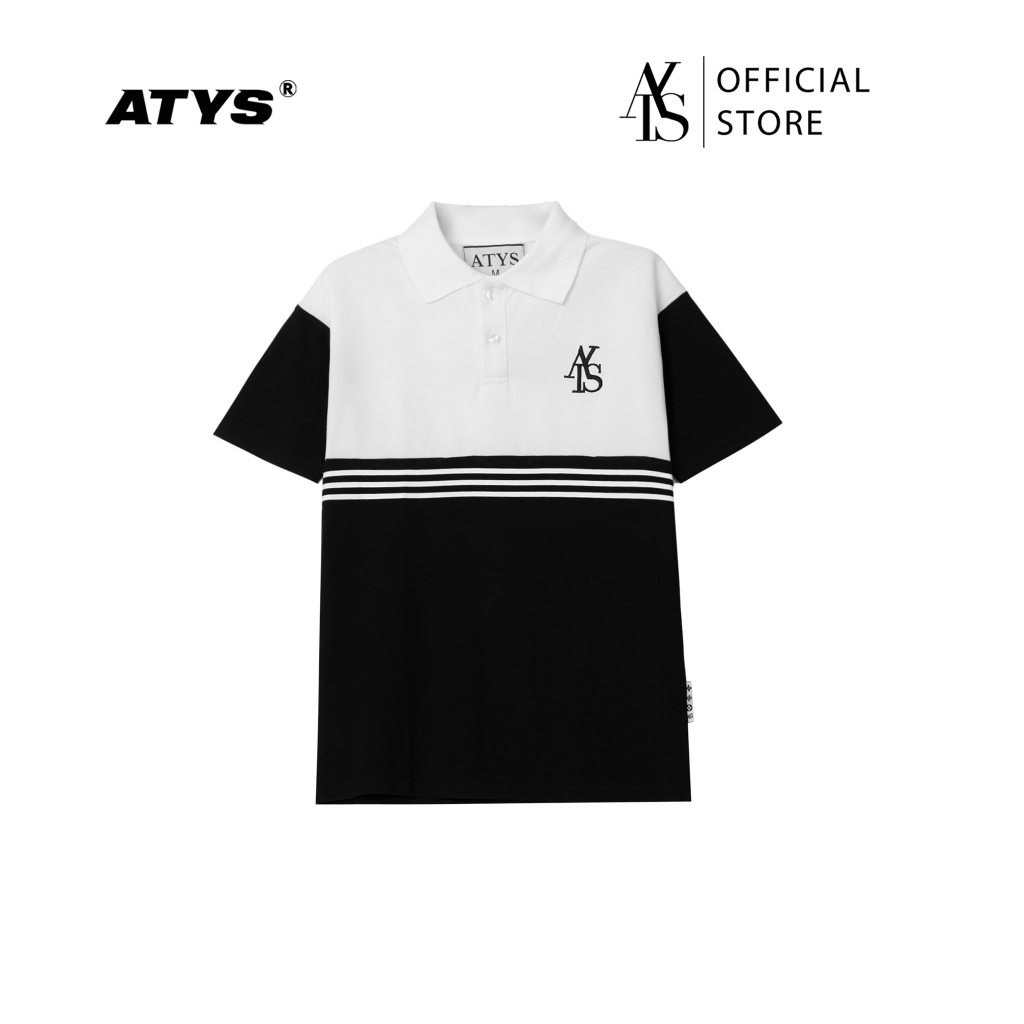 Áo 𝐀𝐓𝐘𝐒® 𝐓𝐇𝐑𝐄𝐄 𝐋𝐈𝐍𝐄𝐒 𝐏𝐎𝐋𝐎 𝐒𝐇𝐈𝐑𝐓