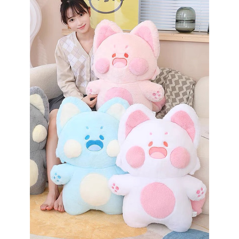 CÓ SẴN 1 SỐ MÀU Mèo gấu bông DuDu size 90cm  HÀNG ORDER 2 TUẦN