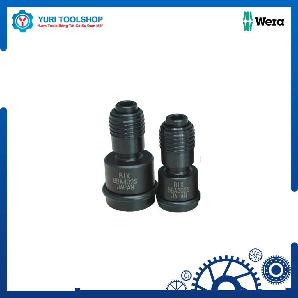 Bộ Đầu Chuyển Đổi Vuông 3/8″ Ra Đầu Cái 1/4″ Và Ngược Lại BiX