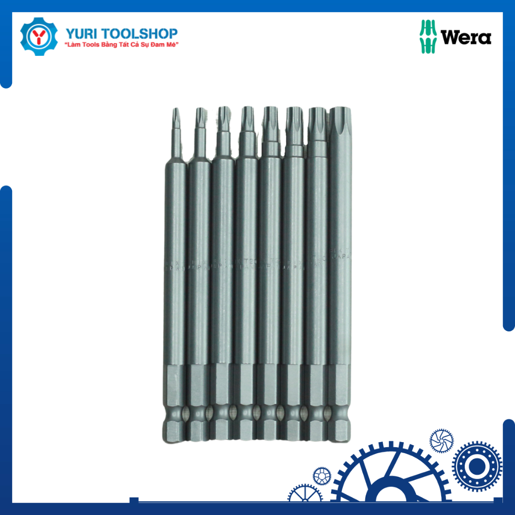 Bộ Đầu Vít Hoa Thị BiX Đủ Kích Cỡ (T8 - T40)