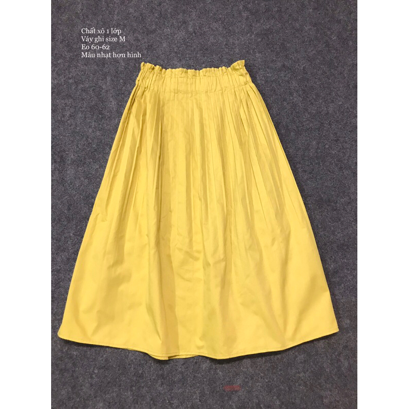 Chân váy xô nhật size M( đã qua sử dụng)
