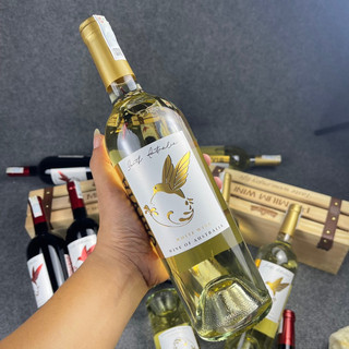Hộp gỗ 1 chai vang Úc OLIVIA (kèm túi vải)