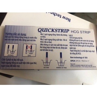 1 Que thử thai Quick Strip