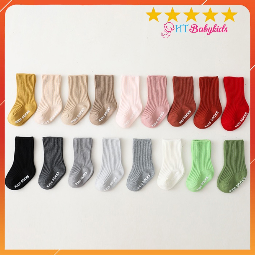 Tất Len Tăm Basic Thu Đông Cho Bé