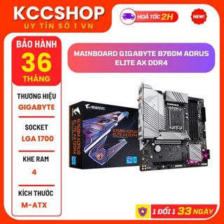 Mainboard GIGABYTE B760M AORUS ELITE AX DDR4