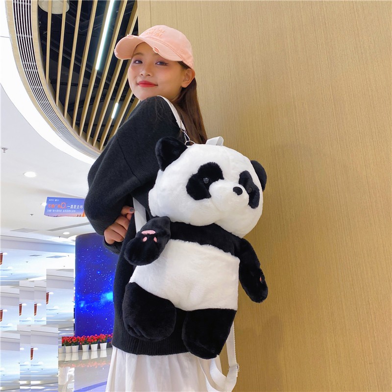 Balo gấu trúc cực xinh có 2 size to và nhỏ