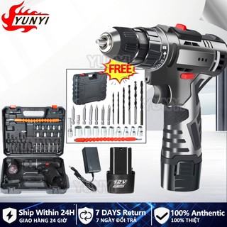 Máy khoan pin cầm tay| máy khoan cầm tay 1800W ,máy khoan bê tông pin,máy khoan tường,Khoan Gỗ , Khoan Sắt, tặng phụ kiệ
