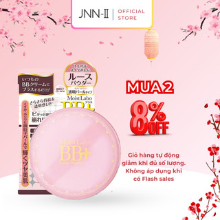 Phấn phủ kiềm dầu Meishoku Moist-Labo BB+ Loose Powder màu nhũ trai trong suốt mịn chống nước SPF30 PA++ 6g | Mmall. vn