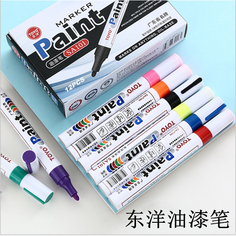 BÚT PHỚT SƠN TOYO Paint Marker SA101 - Bút repaint Đánh Dấu Lốp Xe, Giày Dép