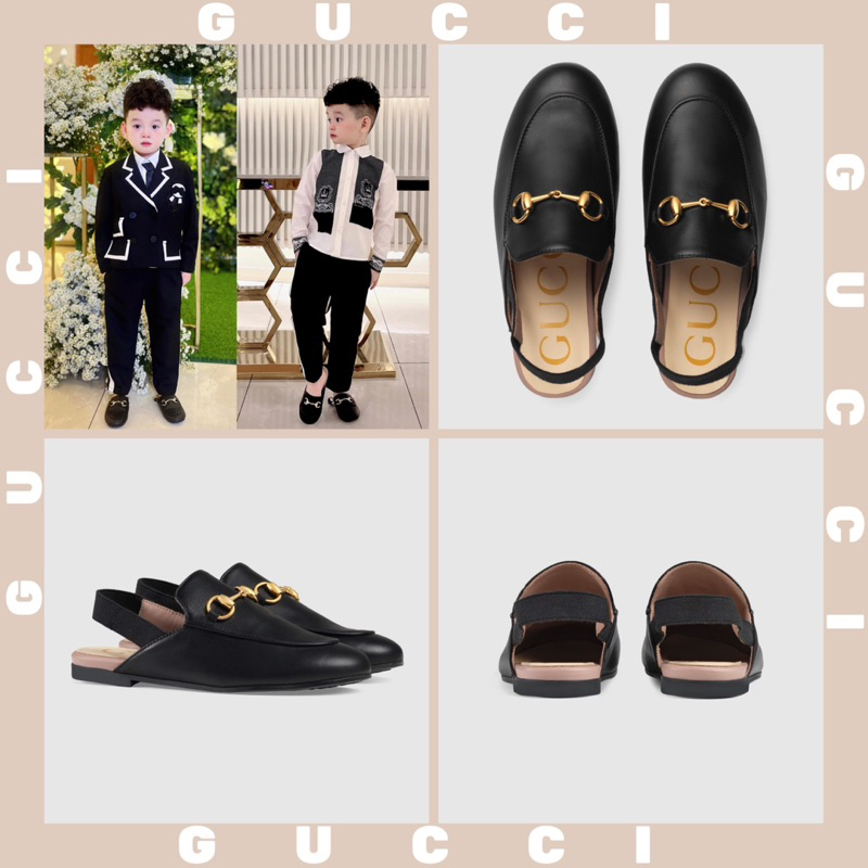  Sục GC cho bé trai và gái Dép GC cho bé chất liệu da cao cấp siêu hot size 25-35 