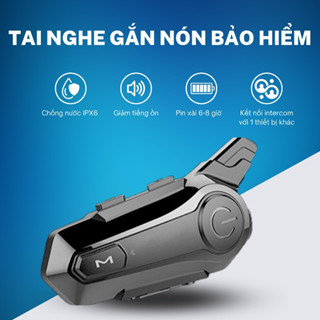 Tai nghe intercom, Bluetooth gắn nón Bh (có tính năng bộ đàm)