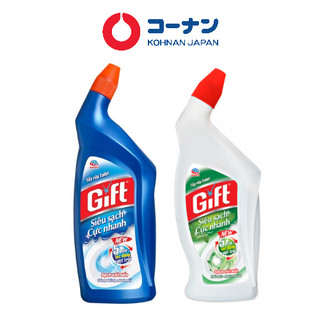 Nước tẩy bồn cầu GIFT sạch vết bẩn sáng bóng 600ml