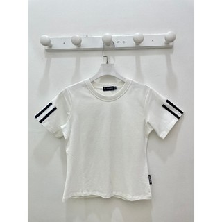 YU CHERRY | Áo thun Baby Tee nữ cotton 4 chiều tay ngắn Double Shortline Babytee YP030