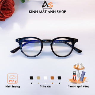 Gọng kính tròn bé nam nữ nhựa cứng cáp chắc chắn 2129A