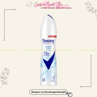 Xịt khử mùi rexona cho nữ 72h khô thoáng mát lạnh, 135ml