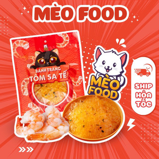 Bánh tráng tôm sa tế Mèo Food